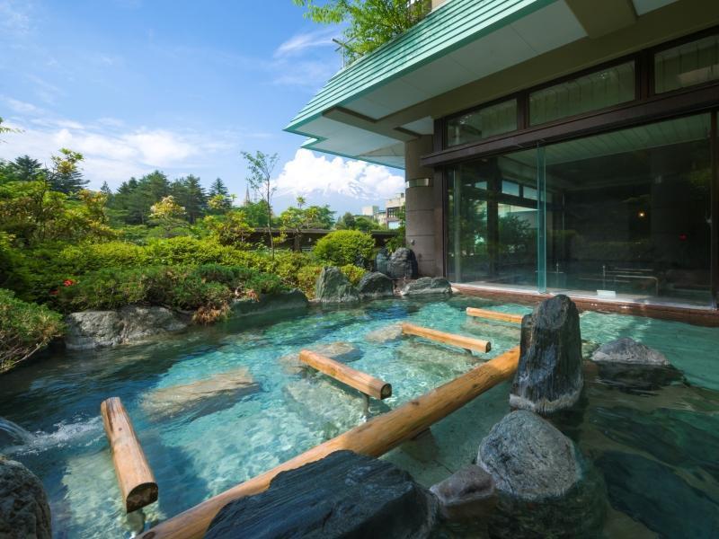 Fujisan Onsen Bessho Sasa Hotel Fudzsijosida Kültér fotó